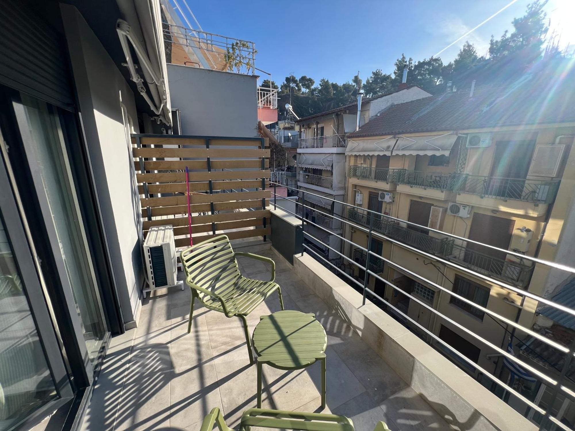 Apartamento Skyline Oasis Thesbnb Tesalónica Exterior foto